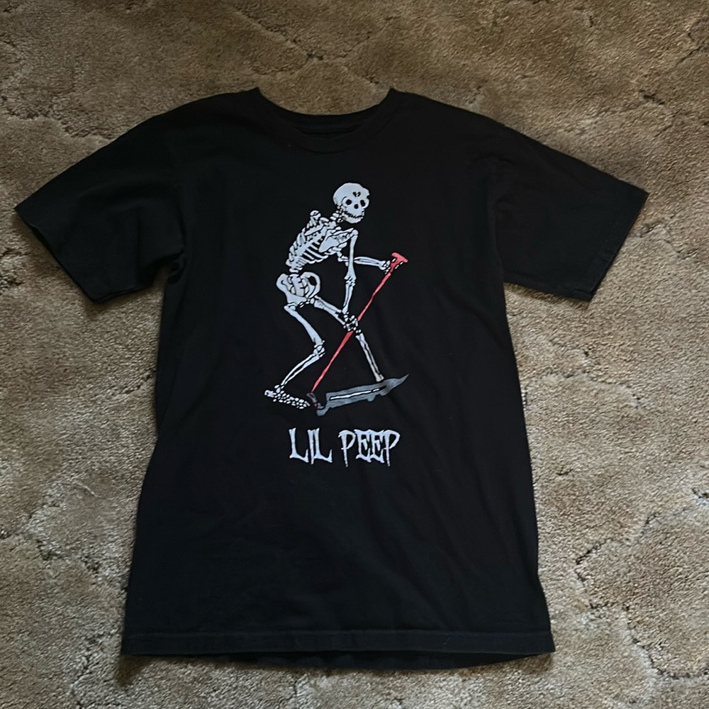 Lil Peep Schemaposse Grim Reaper shirt
